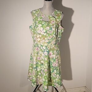 CB Established Dress 1962 Womens Floral Dress - No tag Size - (12/14)